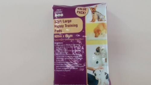 Large 30pk puppy training pads
